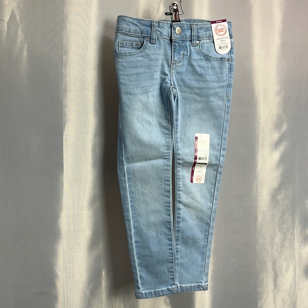 WONDER nation adjustable waist, stretch, skinny jeans